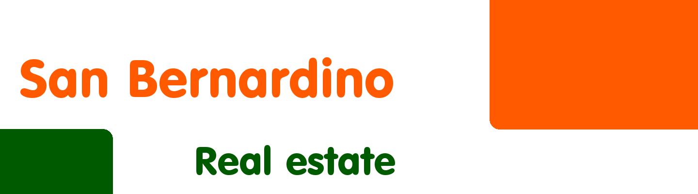 Best real estate in San Bernardino - Rating & Reviews